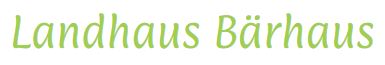 Ferienhaus "Landhaus Bärhaus" Logo